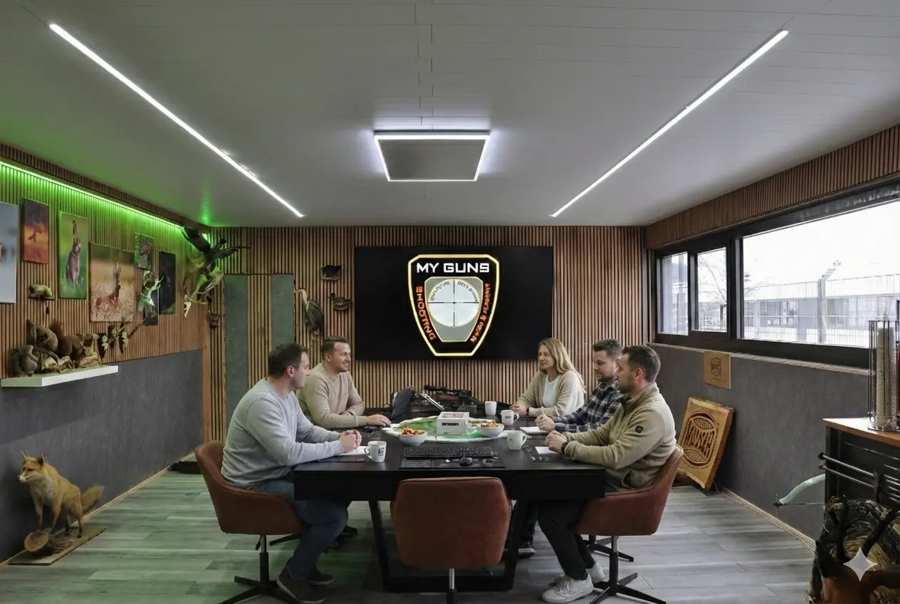 Schulungsraum mit Teilnehmern – MY-Guns Academy